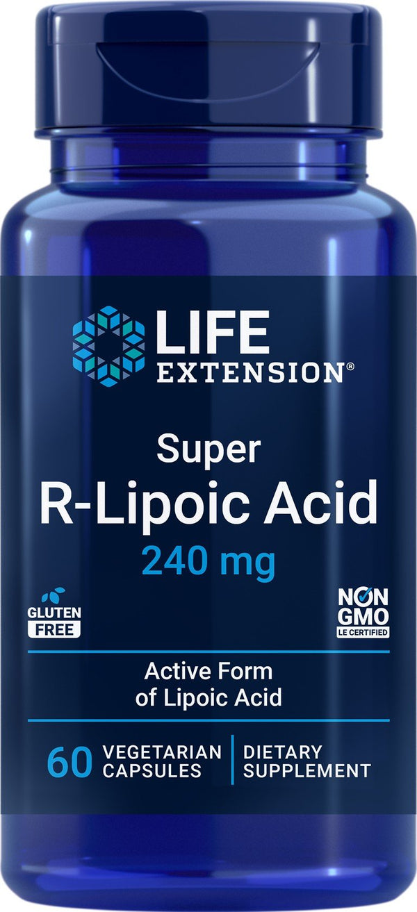 Life Extension Super R-Lipoic Acid 60 VegCap