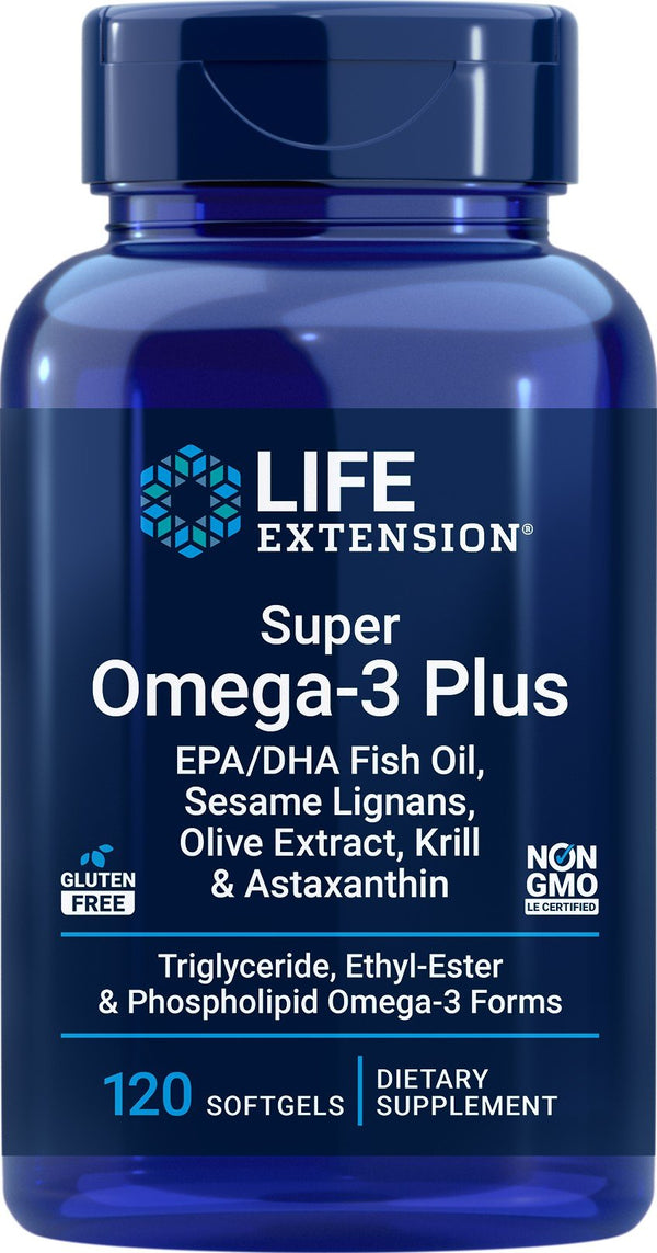 Life Extension Super Omega-3 Plus 120 Softgel