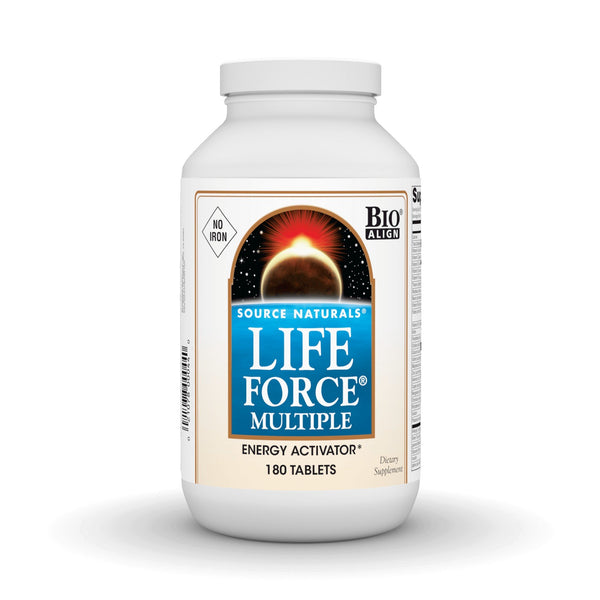 Source Naturals, Inc. Life Force Multiple No-Iron 180 Tablet
