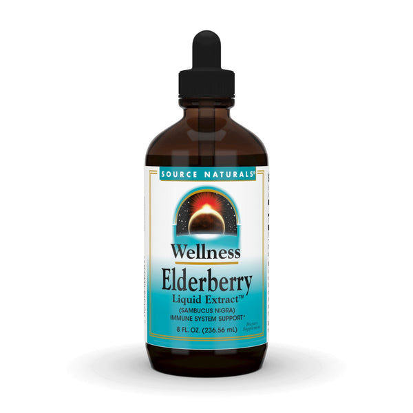 Source Naturals, Inc. Wellness Elderberry Extract Liquid Extract 8 oz Liquid