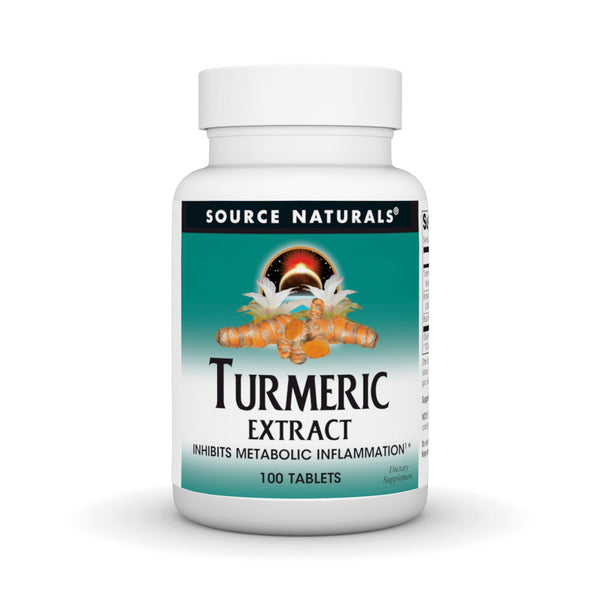 Source Naturals, Inc. Turmeric Extract - 95% Curcumin 100 Tablet