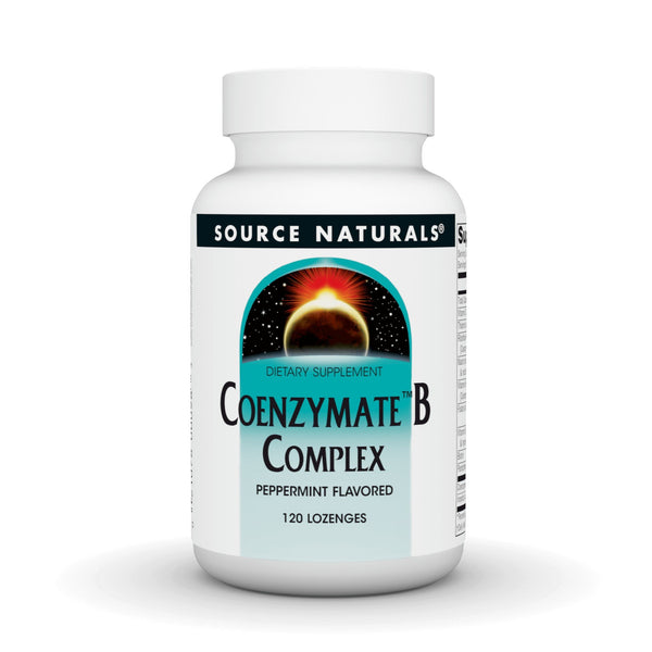 Source Naturals, Inc. Coenzymated B Complex Sublingual Peppermint 120 Lozenge