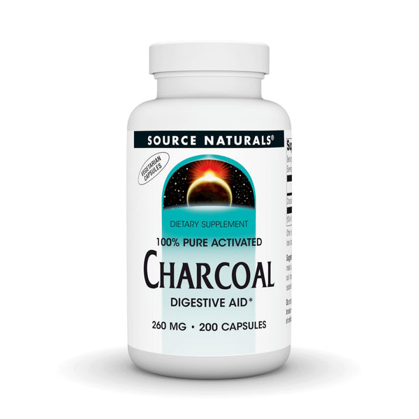 Source Naturals, Inc. Charcoal 260mg 200 Capsule