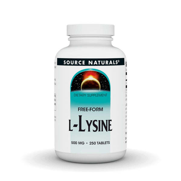 Source Naturals, Inc. L-Lysine 500mg 250 Tablet