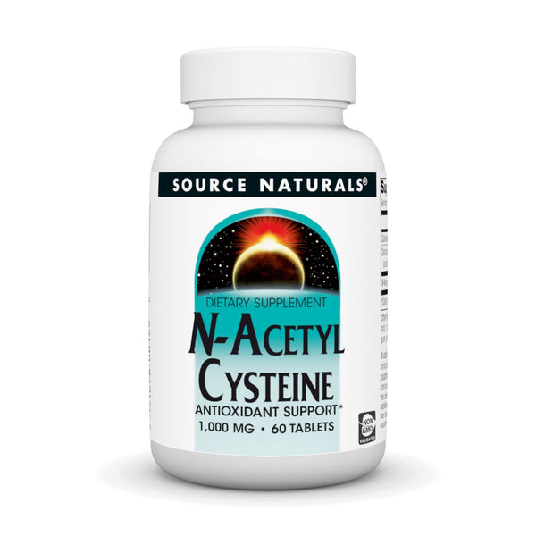 Source Naturals, Inc. N-Acetyl Cysteine 1000mg 60 Tablet