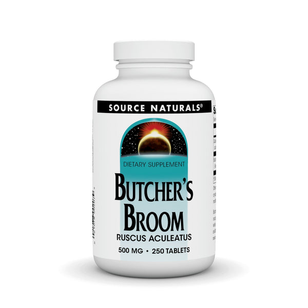 Source Naturals, Inc. Butchers Broom 500mg 250 Tablet