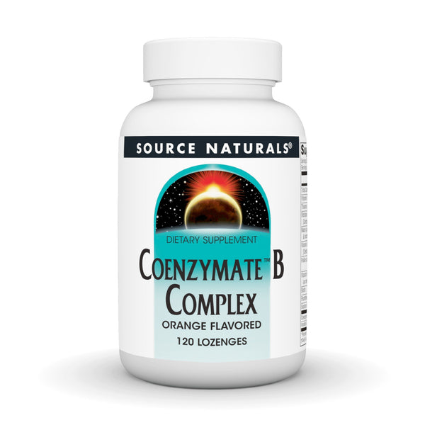 Source Naturals, Inc. Coenzymated B Complex Sublingual Orange 120 Lozenge
