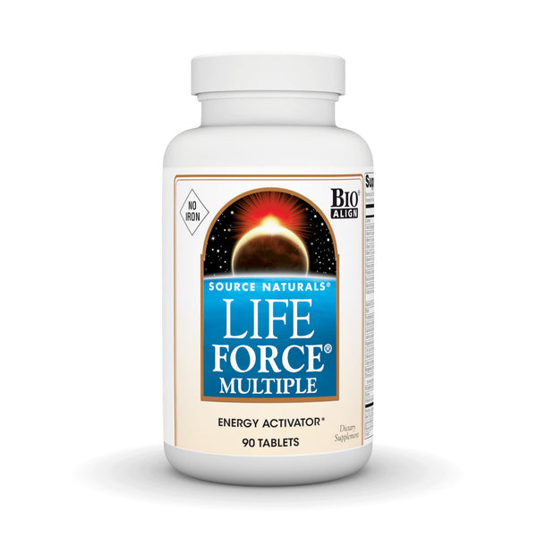 Source Naturals, Inc. Life Force Multiple NO IRON 90 Tablet