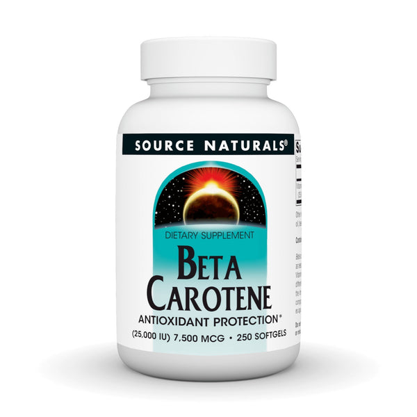 Source Naturals, Inc. Beta Carotene 25,000 IU 250 Softgel