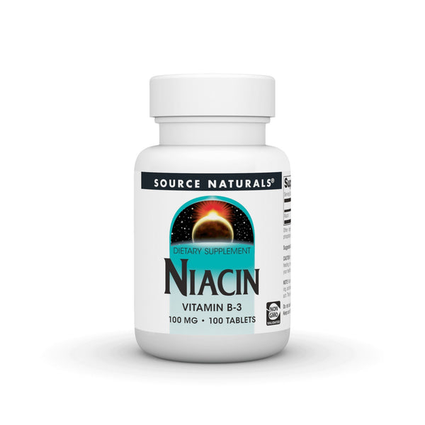 Source Naturals, Inc. Niacin 100mg 100 Tablet