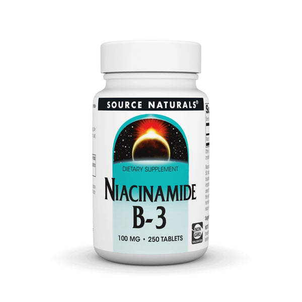 Source Naturals, Inc. Niacinamide 100mg 250 Tablet