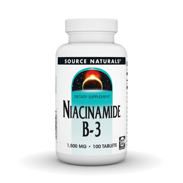 Source Naturals, Inc. Niacinamide 1500mg 100 Tablet