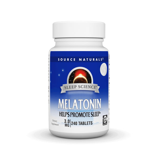 Source Naturals, Inc. Melatonin Tablets 3mg - Tablet 240 Tablet