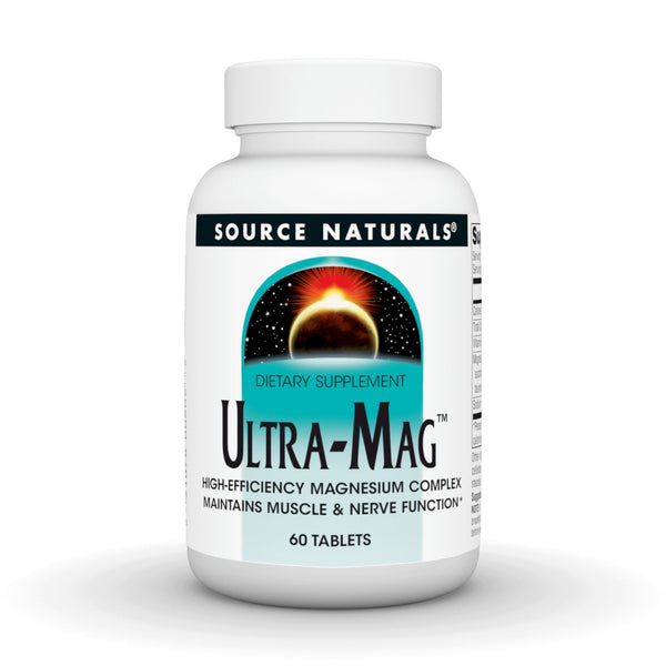 Source Naturals, Inc. Ultra-Mag Hi Efficiency Magnesium 60 Tablet