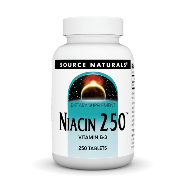 Source Naturals, Inc. Niacin 250mg Timed Release 250 Tablet