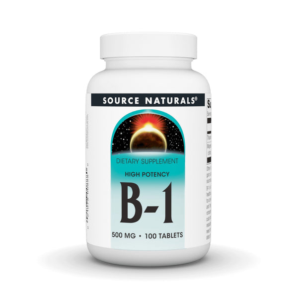 Source Naturals, Inc. B-1 500 mg w/Mag 100 Tablet