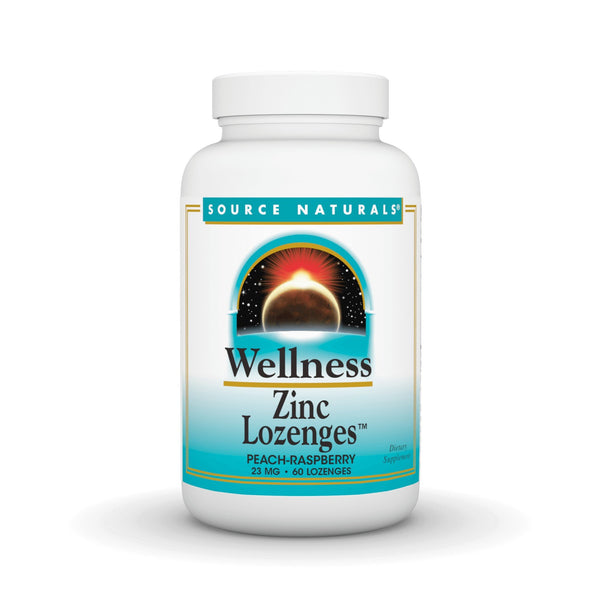 Source Naturals, Inc. Wellness Zinc Lozenges 60 Lozenge