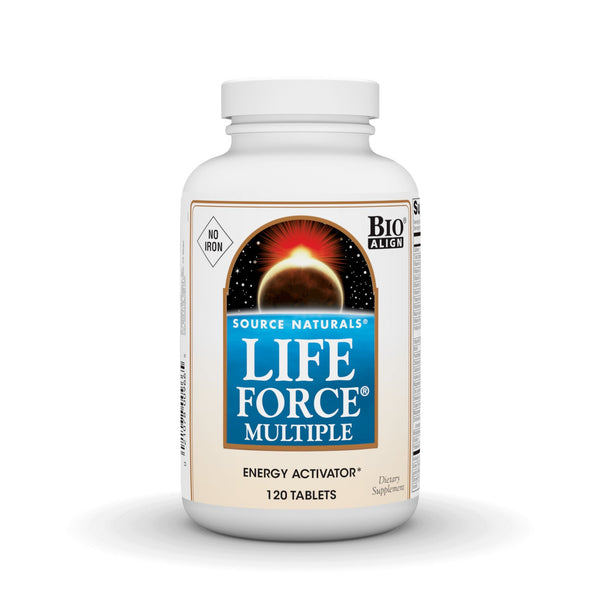 Source Naturals, Inc. Life Force Multiple NO IRON 120 Tablet