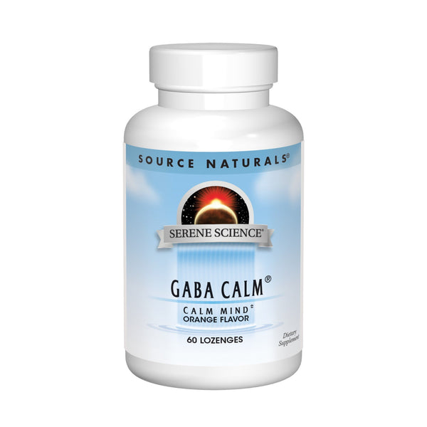 Source Naturals, Inc. GABA Calm Sublingual-Orange 60 Lozenge