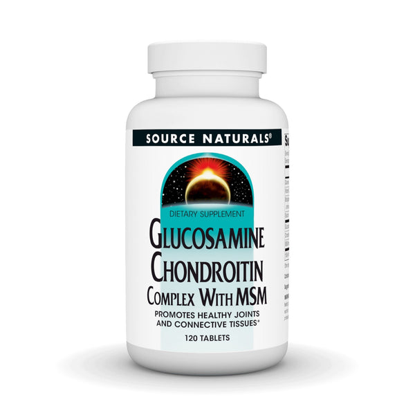 Source Naturals, Inc. Glucosamine Chondroitin Complex with MSM 120 Tablet