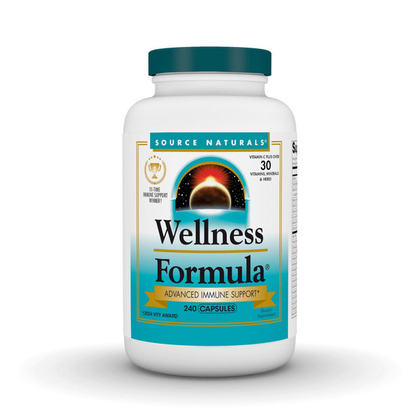 Source Naturals, Inc. Wellness Formula Capsules 240 Capsule