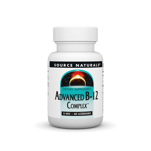 Source Naturals, Inc. Advanced B-12 Complex 60 Tablet