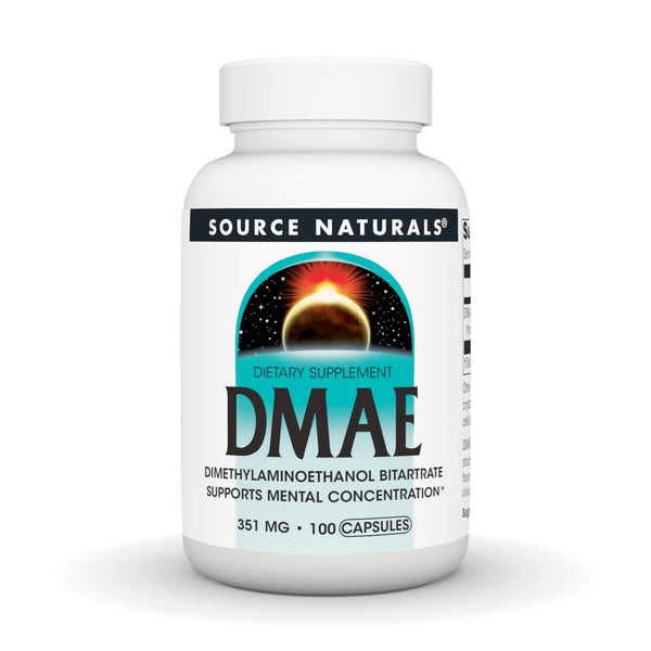 Source Naturals, Inc. DMAE 130mg 100 Capsule