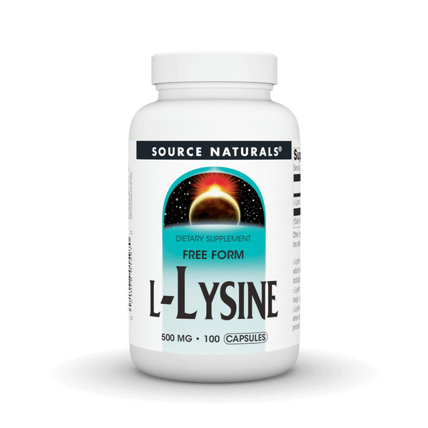 Source Naturals, Inc. L-Lysine 500mg 100 Capsule