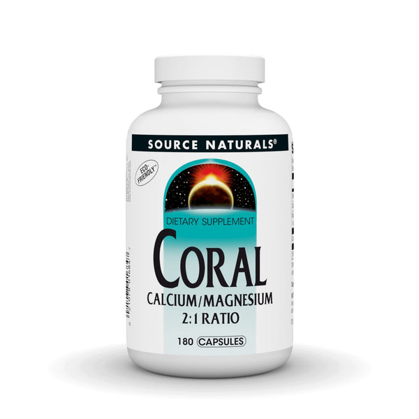 Source Naturals, Inc. Coral Calcium with Magnesium Capsules 180 Capsule