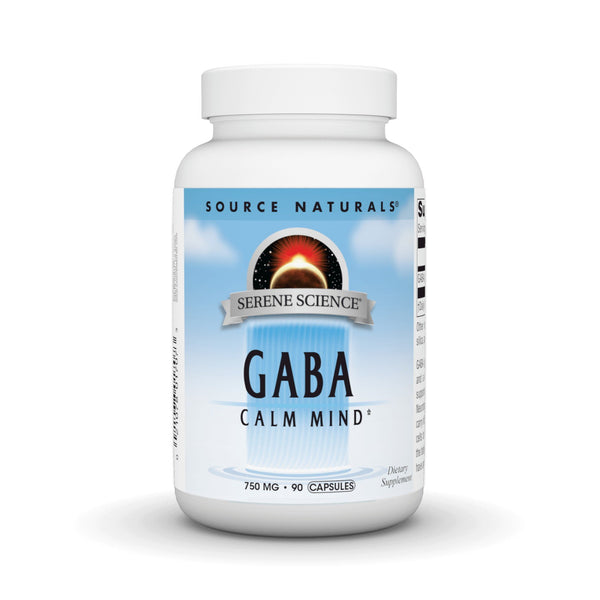 Source Naturals, Inc. GABA 750mg 90 Capsule