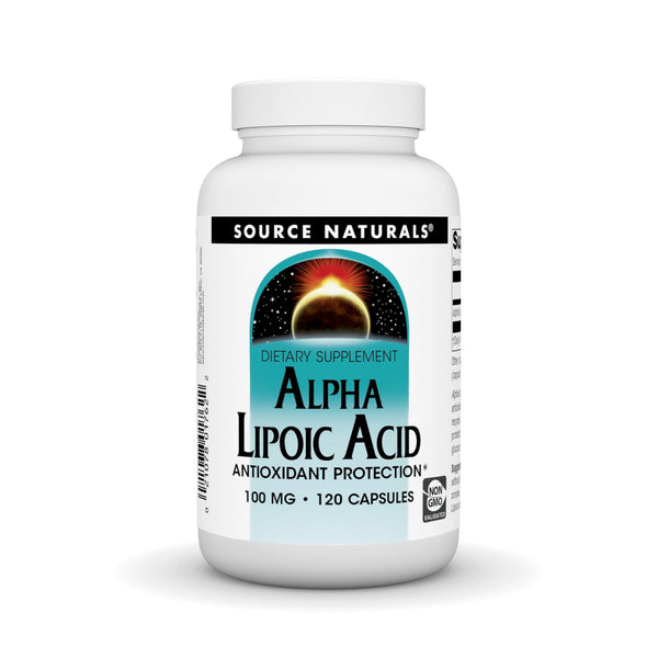 Source Naturals, Inc. Alpha Lipoic Acid 100mg 120 Capsule