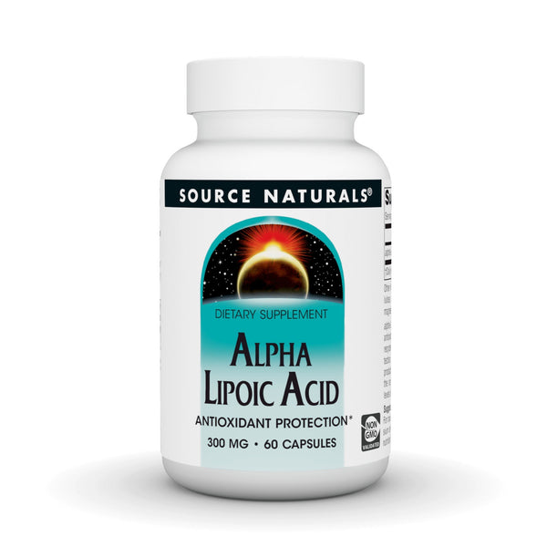 Source Naturals, Inc. Alpha Lipoic Caps 300mg 60 Capsule