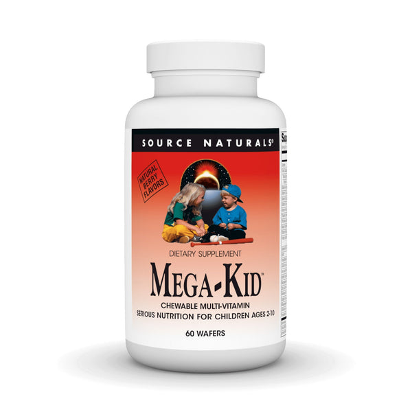 Source Naturals, Inc. MegaKid Children's Chewable Wafer 60 Chewable