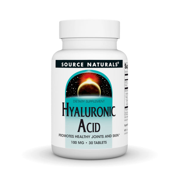 Source Naturals, Inc. Hyaluronic Acid 100mg 30 Tablet