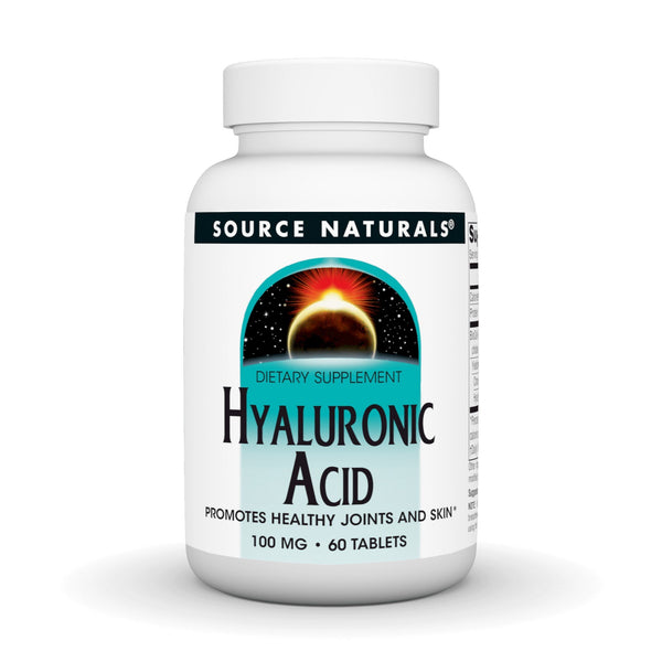 Source Naturals, Inc. Hyaluronic Acid 100 mg 60 Tablet