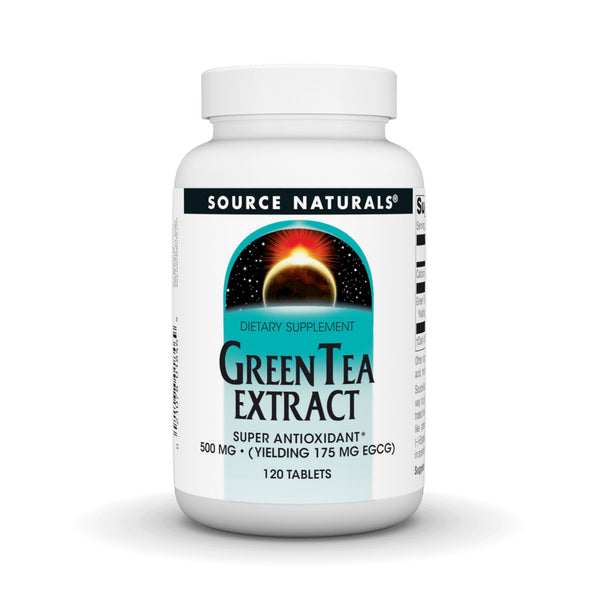 Source Naturals, Inc. Green Tea Extract 500mg 120 Tablet