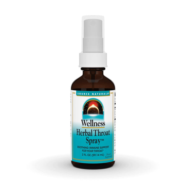 Source Naturals, Inc. Wellness Herbal Throat Spray 2 oz Liquid