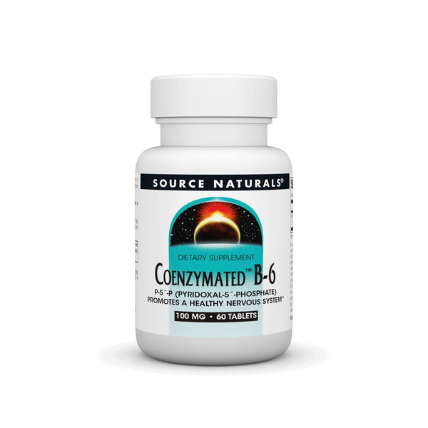 Source Naturals, Inc. Coenzymated B-6 100mg 60 Tablet