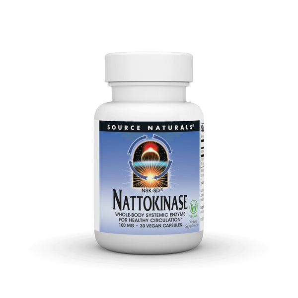 Source Naturals, Inc. Nattokinase 100 mg 30 Capsule