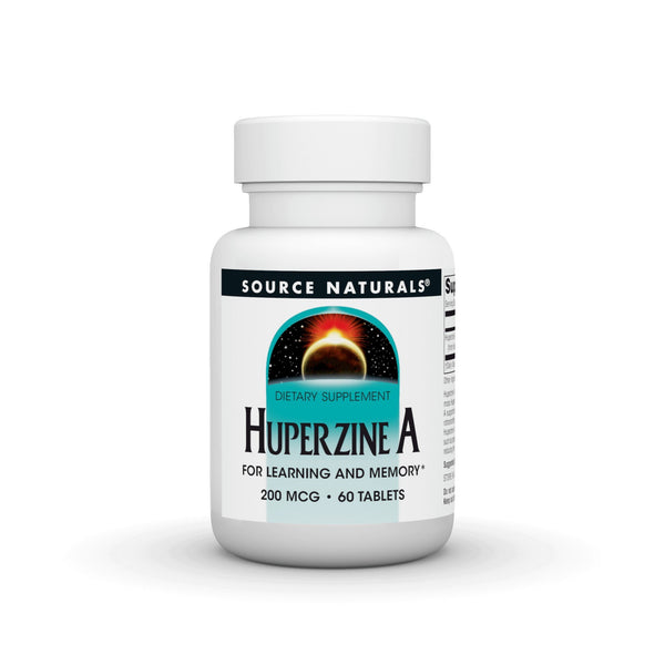 Source Naturals, Inc. Huperzine A 200mcg 60 Tablet