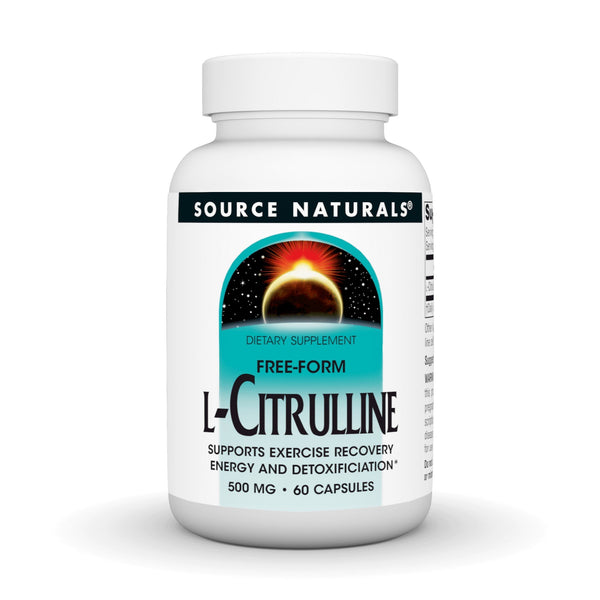 Source Naturals, Inc. L Citrulline 500 mg 60 Capsule