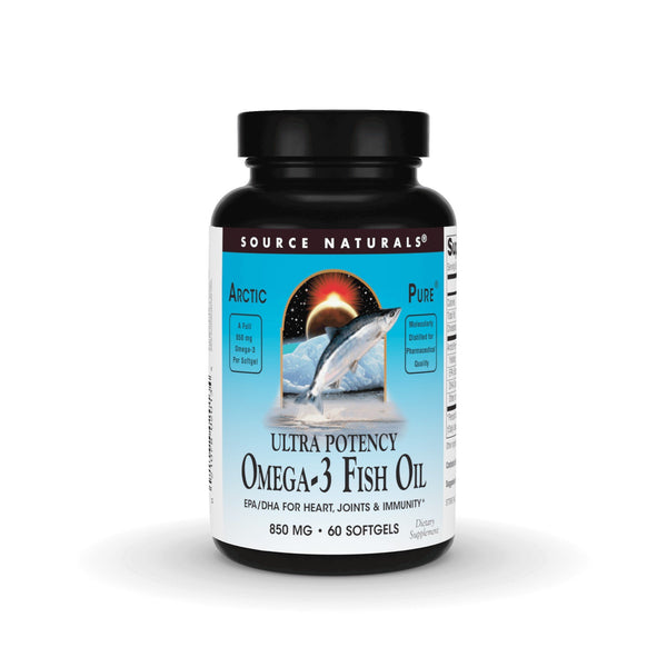 Source Naturals, Inc. ArcticPure Ultra Potency Omega-3 Fish Oil 60 Softgel