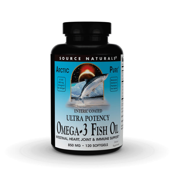 Source Naturals, Inc. ArcticPure Enteric Coated Omega 3 Fish Oil 120 Softgel