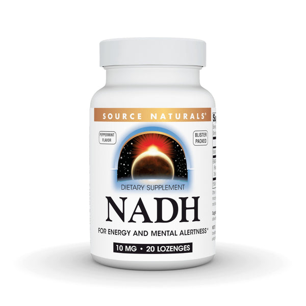 Source Naturals, Inc. ENADA NADH 10 mg pepermint sublingual 20 Lozenge