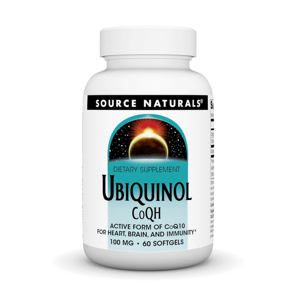 Source Naturals, Inc. Ubiquinol CoQH 60 Softgel