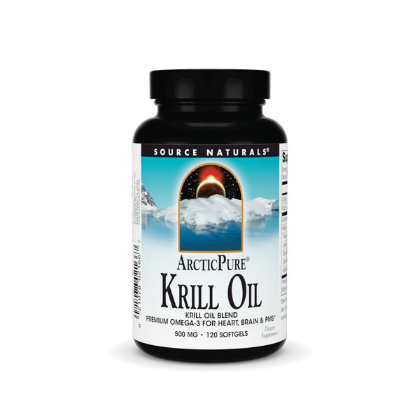 Source Naturals, Inc. Arctic Pure Krill Oil 500 mg 120 Softgel
