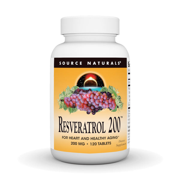 Source Naturals, Inc. Resveratrol 200 120 Tablet