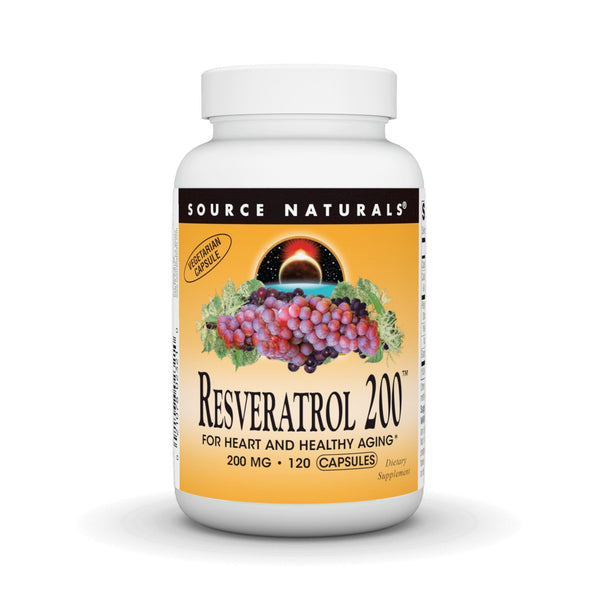 Source Naturals, Inc. Resveratrol 200mg 120 VegCap