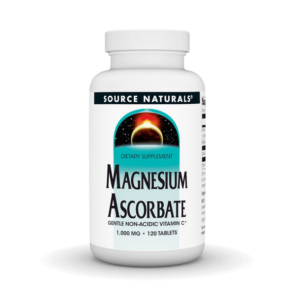 Source Naturals, Inc. Magnesium Ascorbate 1000 mg 120 Tablet