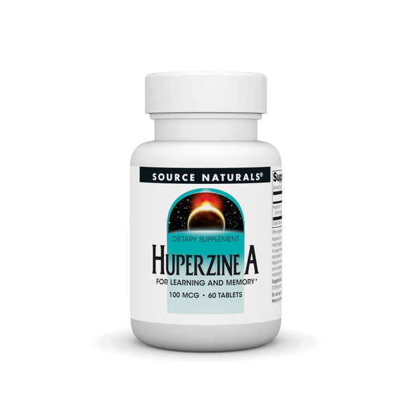 Source Naturals, Inc. Huperzine A 100mcg 60 Tablet